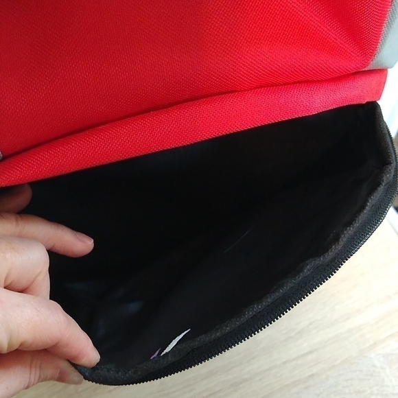 Generation X Backpack Red Black White & Grey 17" - Picture 7 of 8